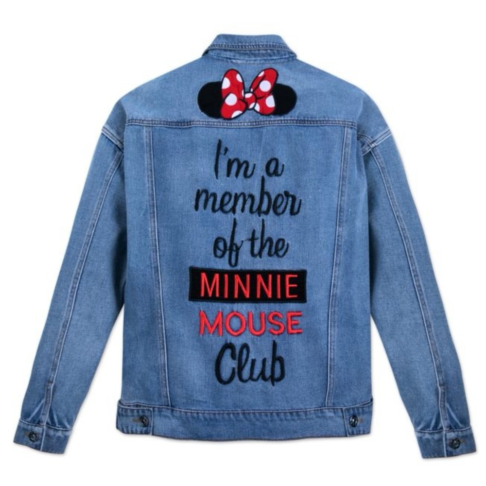 Disney Minnie Mouse Club Denim Jacket
